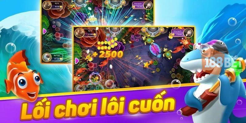 Ưu điểm của trò chơi Bắn cá 188bet